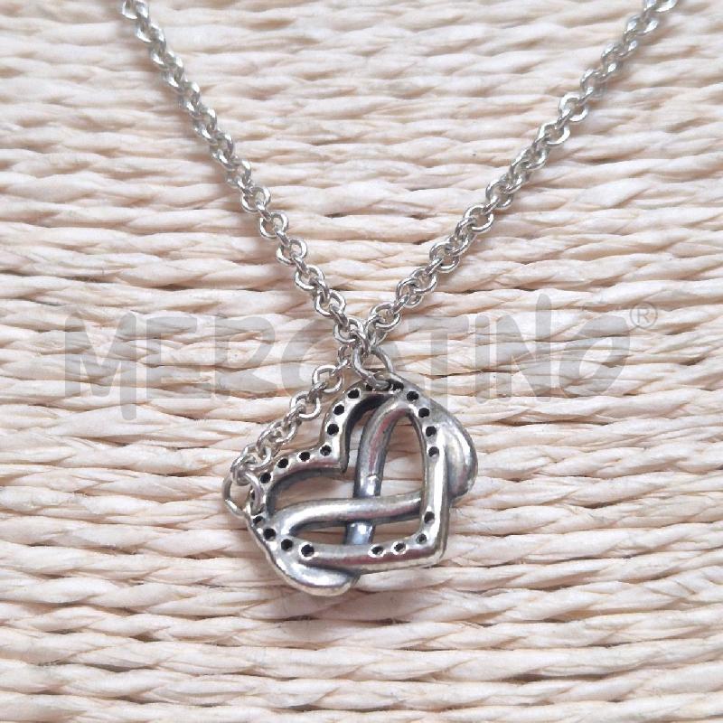 COLLANA PANDORA CUORE INFINITO | Mercatino dell'Usato Cervia 4