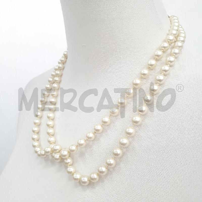 COLLANA PERLE DOPPIO FILO SUSTA STRASS | Mercatino dell'Usato Cervia 3