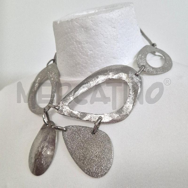 COLLANA PIASTRE METALLO SPORTMAX | Mercatino dell'Usato Cervia 4