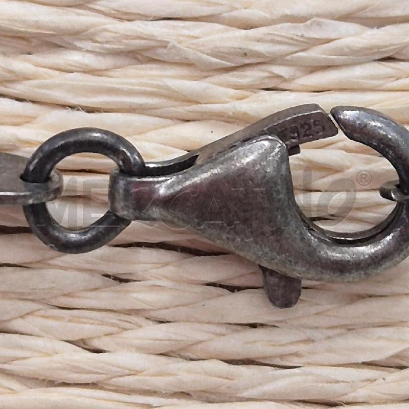 COLLANA PIETRA DURA AZZURRA SFUMATA +A | Mercatino dell'Usato Cervia 5