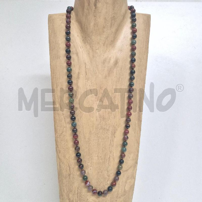COLLANA PIETRE DURE CORNIALA/ELIOTROPO/DIASPRO | Mercatino dell'Usato Cervia 1