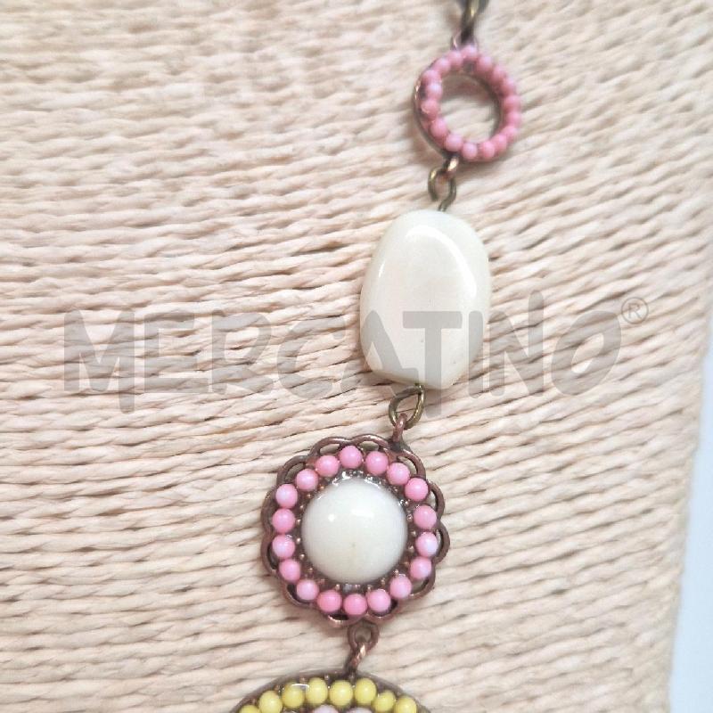 COLLANA SODINI PIETRE COLORATE  | Mercatino dell'Usato Cervia 4
