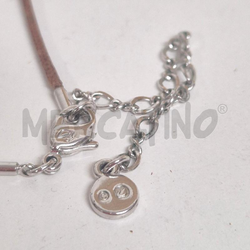 COLLANA SWAROVSKI CUORE E FARFALLINA ROSA | Mercatino dell'Usato Cervia 5