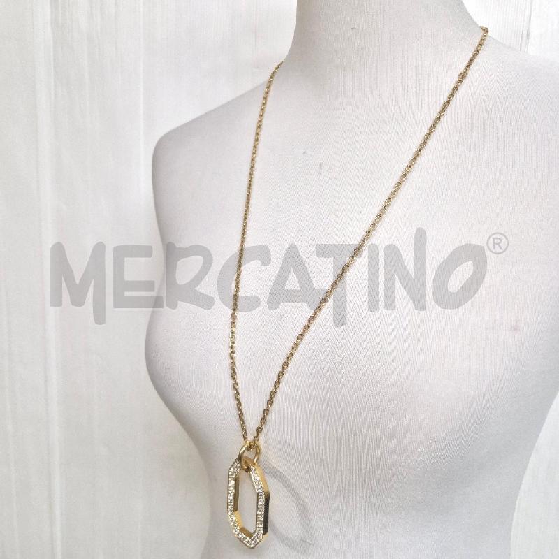 COLLANA SWAROVSKI DEXTERA DORATA | Mercatino dell'Usato Cervia 4