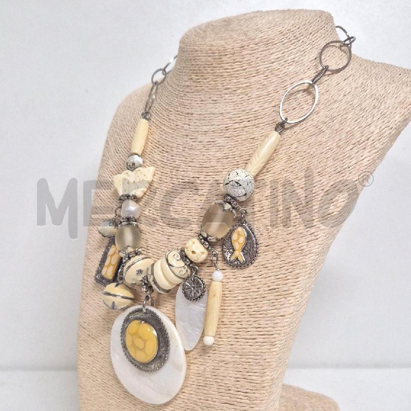 COLLANA TARATATA CHARMS  PANNA  | Mercatino dell'Usato Cervia 4
