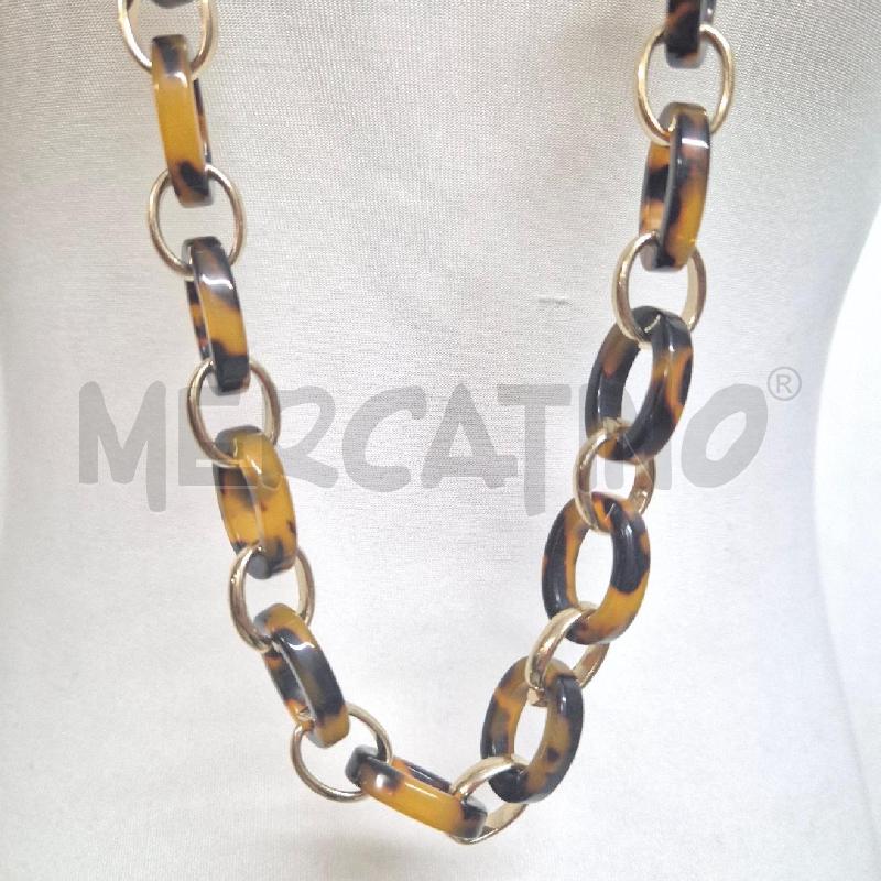 COLLANA WEEKEND MAX MARA MACULATA PLASTICA | Mercatino dell'Usato Cervia 2