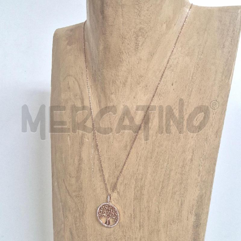 COLLANA + CIONDOLO ALBERO VITA A DORATO | Mercatino dell'Usato Cervia 4