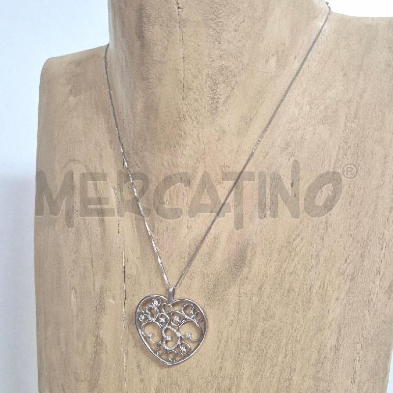 COLLANA + CUORE+STRASS MAKULA | Mercatino dell'Usato Cervia 4
