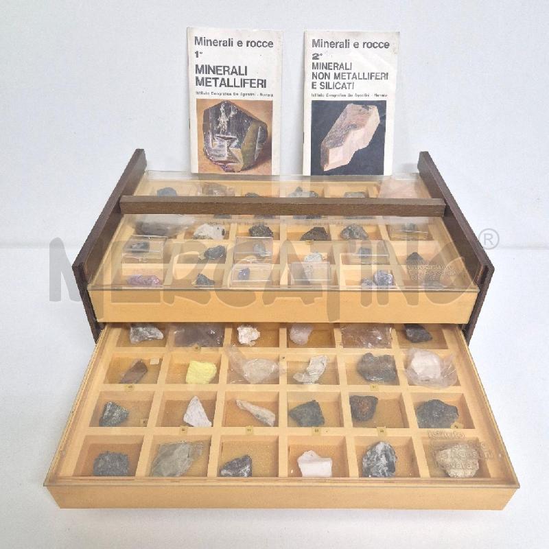 COLLEZIONE MINERALI E ROCCE DE AGOSTINI | Mercatino dell'Usato Cervia 1