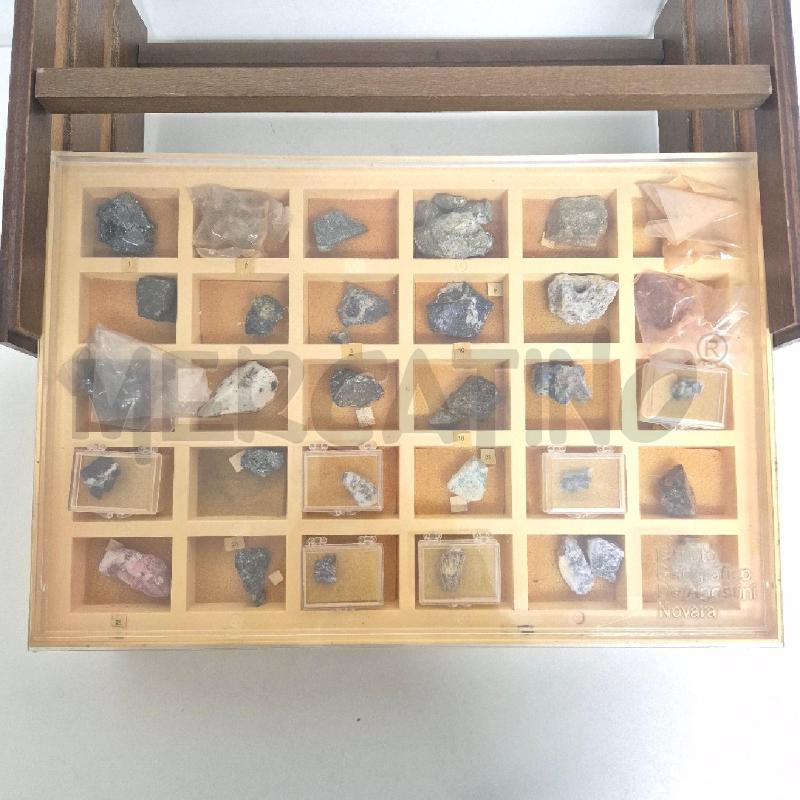 COLLEZIONE MINERALI E ROCCE DE AGOSTINI | Mercatino dell'Usato Cervia 2