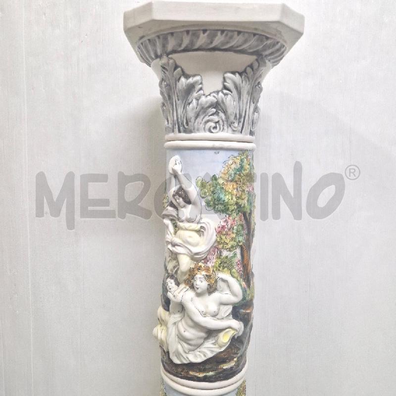 COLONNA IN STILE CAPODIMONTE  | Mercatino dell'Usato Cervia 4