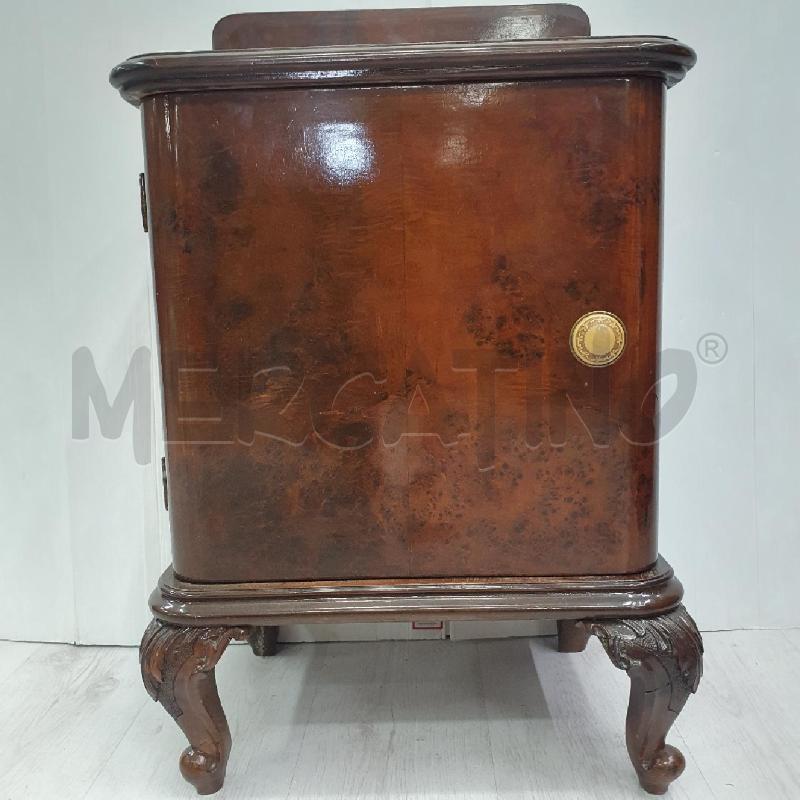 COMODINO LEGNO MARRONE DA RESTAURARE | Mercatino dell'Usato Cervia 3