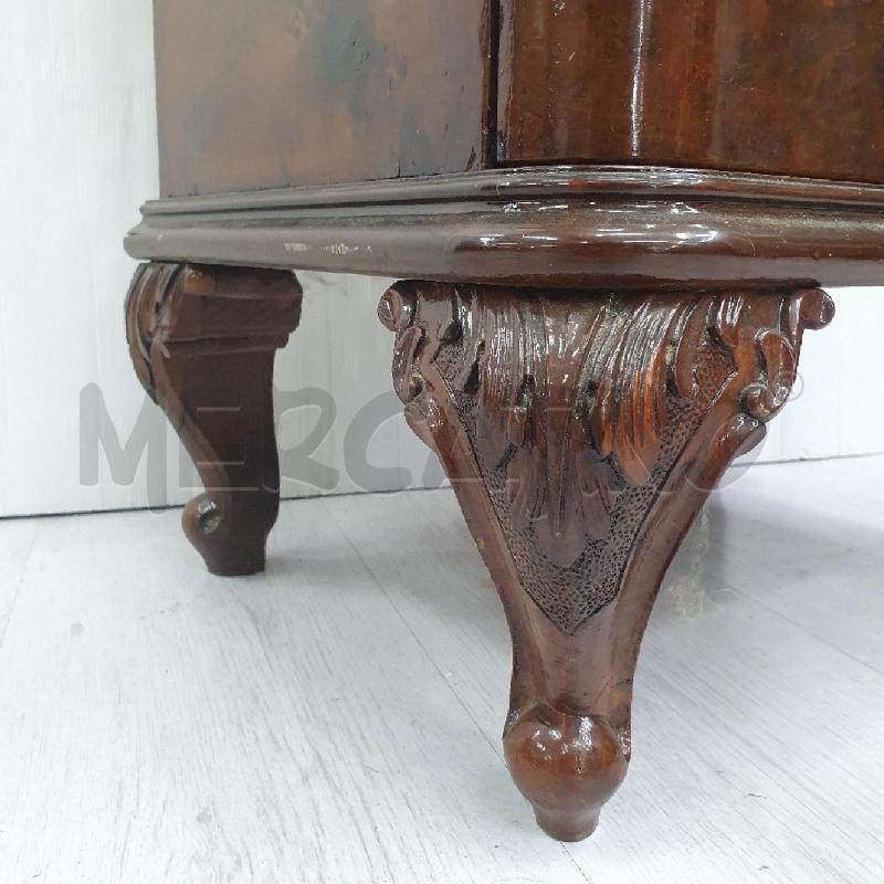 COMODINO LEGNO MARRONE DA RESTAURARE | Mercatino dell'Usato Cervia 4