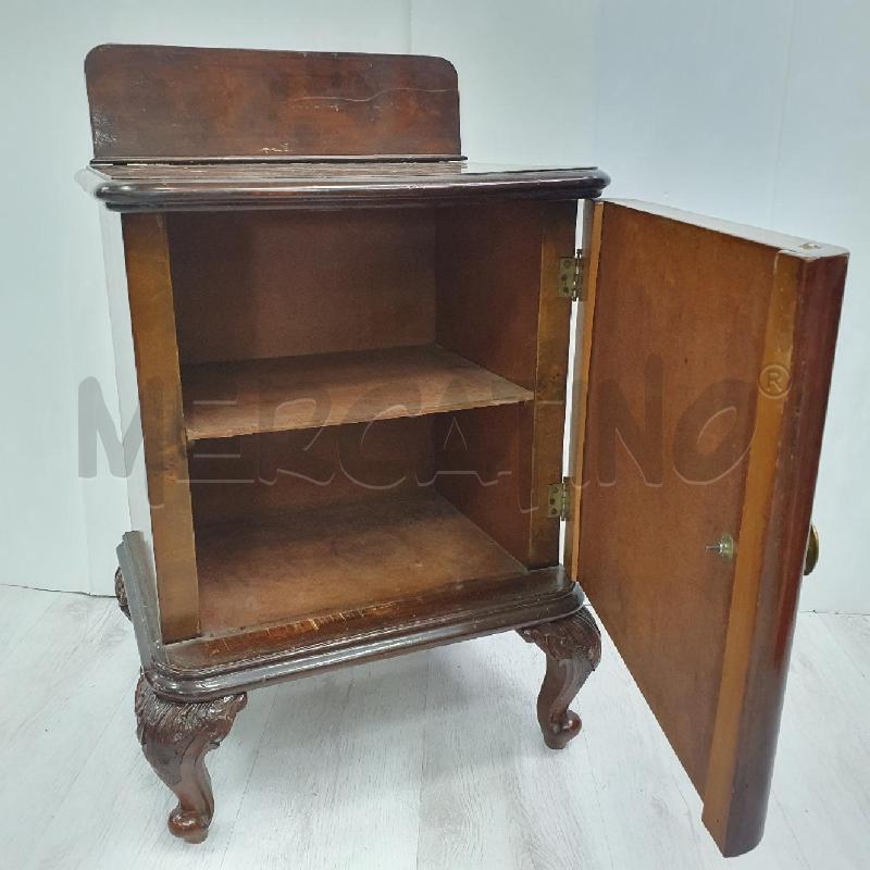 COMODINO LEGNO MARRONE  DA RESTAURARE | Mercatino dell'Usato Cervia 5