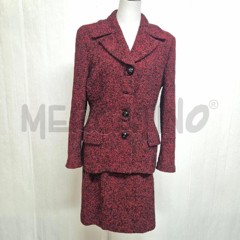 COMPLETO DONNA ROSSO MELANGE DOLCE & GABBANA | Mercatino dell'Usato Cervia 1