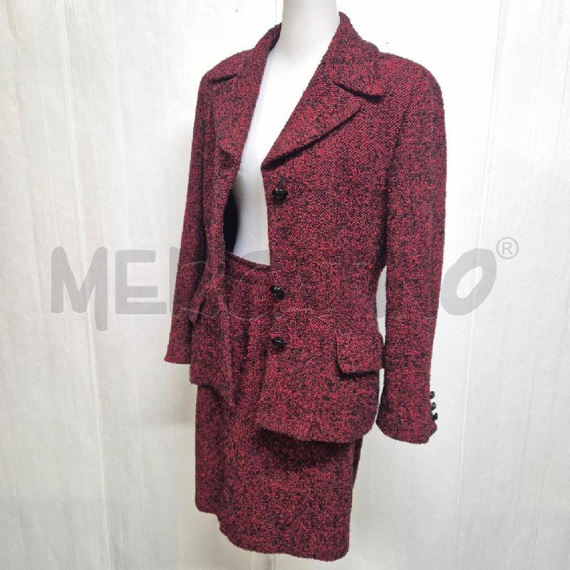 COMPLETO DONNA ROSSO MELANGE DOLCE & GABBANA | Mercatino dell'Usato Cervia 3