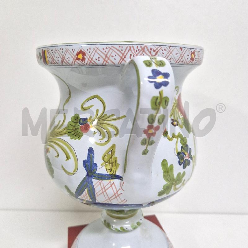 COPPA CERAMICHE FAENZA BASE LEGNO | Mercatino dell'Usato Cervia 2