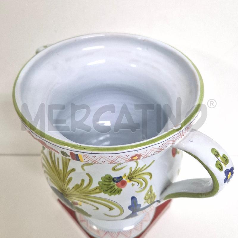 COPPA CERAMICHE FAENZA BASE LEGNO | Mercatino dell'Usato Cervia 4