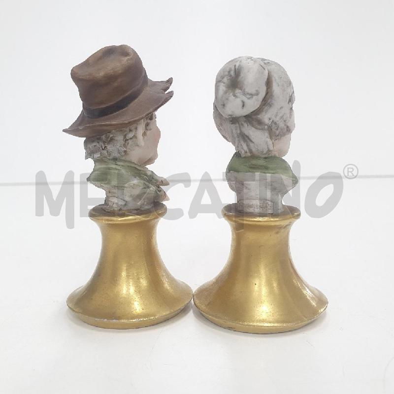 COPPIA STATUINE IN PORCELLANA LUIGI BENACCHIO  | Mercatino dell'Usato Cervia 3