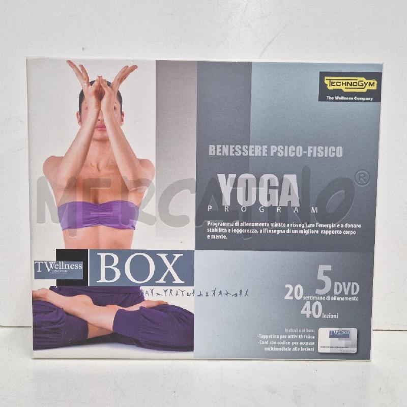 CORSO YOGA PROGRAM BOX TECHNOGYM | Mercatino dell'Usato Cervia 1