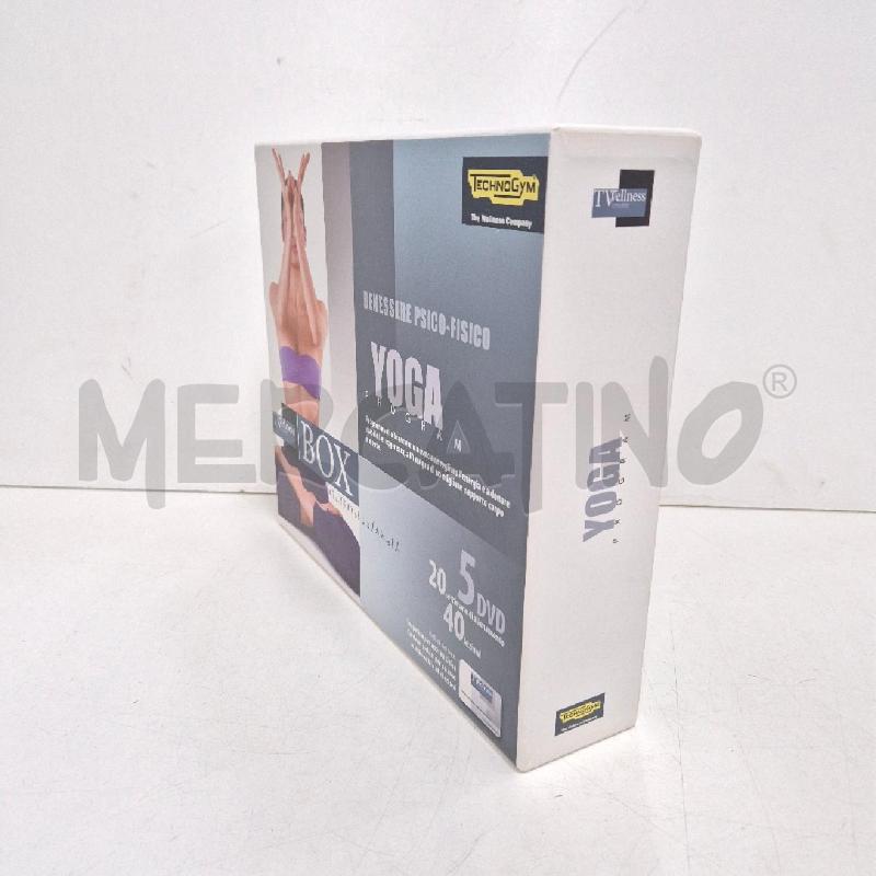 CORSO YOGA PROGRAM BOX TECHNOGYM | Mercatino dell'Usato Cervia 5
