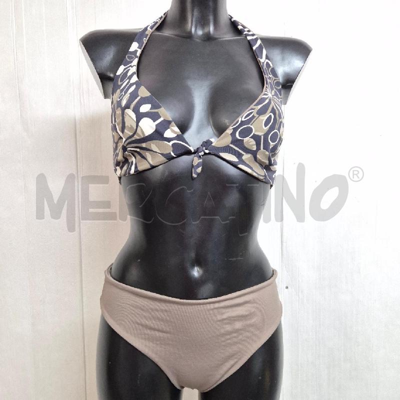 COSTUME DONNA 2P TORTORA+BLU/BIANCO TEZUK | Mercatino dell'Usato Cervia 1