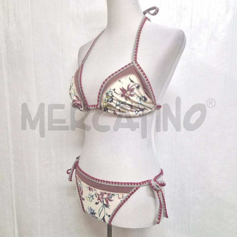 COSTUME DONNA 2 PZ BIANCO FIORI TWIN SET | Mercatino dell'Usato Cervia 3