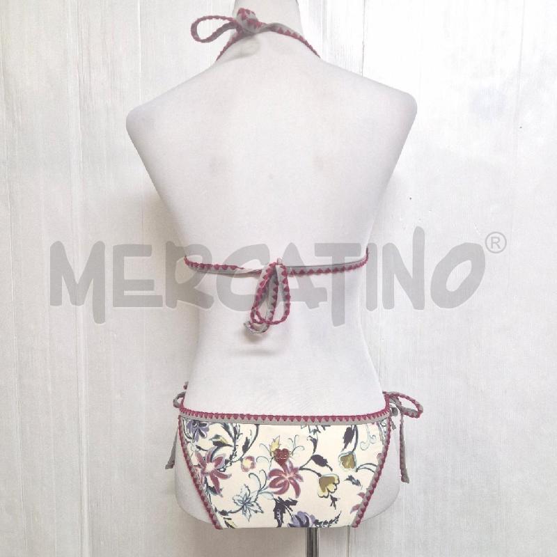 COSTUME DONNA 2 PZ BIANCO FIORI TWIN SET | Mercatino dell'Usato Cervia 4