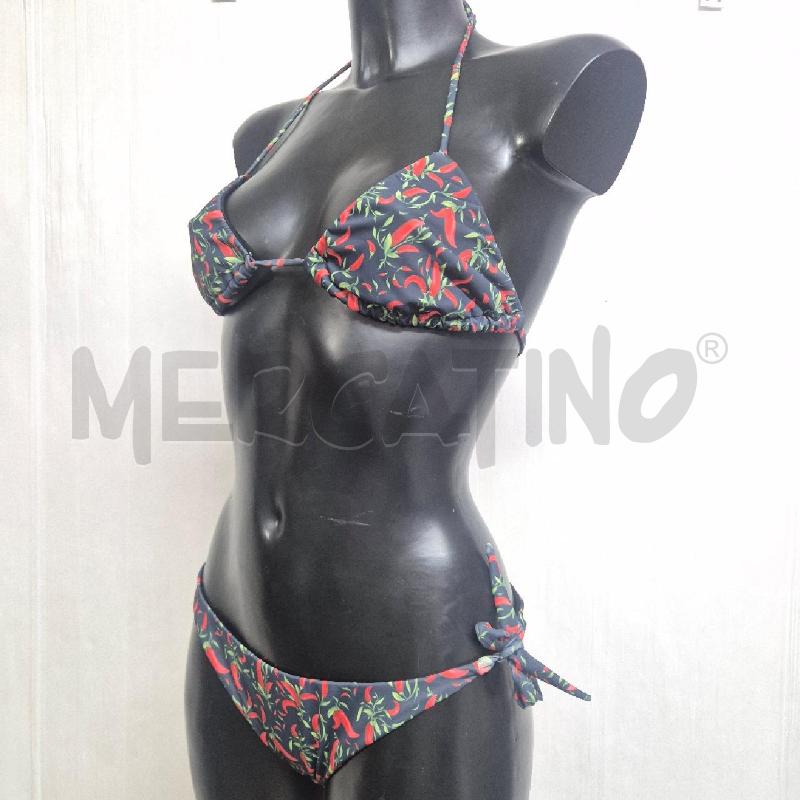 COSTUME DONNA BEFRU NERO PEPERONCINI | Mercatino dell'Usato Cervia 3