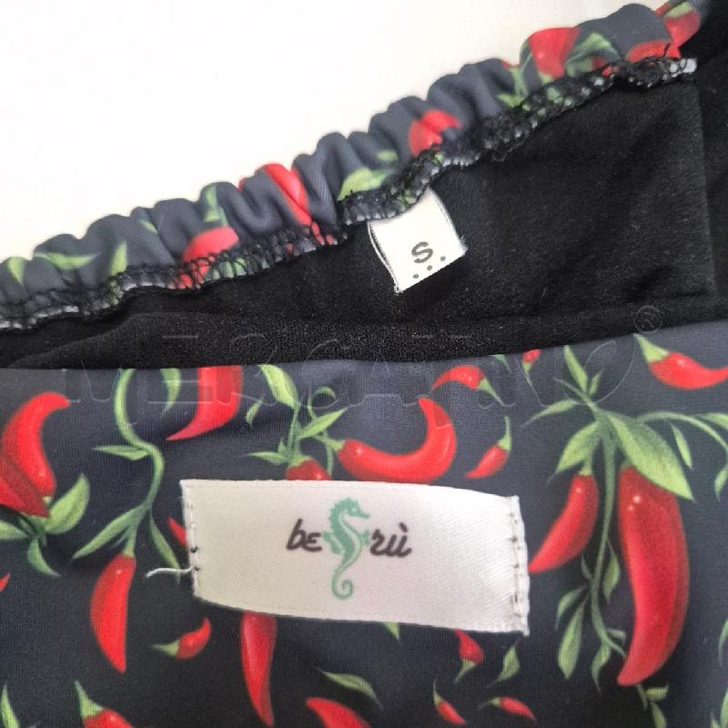 COSTUME DONNA BEFRU NERO PEPERONCINI | Mercatino dell'Usato Cervia 5