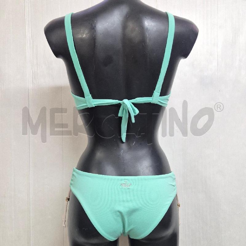 COSTUME DONNA PIN UP CRUISE ACQUAMARINA INTRECCIATO BEIGE | Mercatino dell'Usato Cervia 4