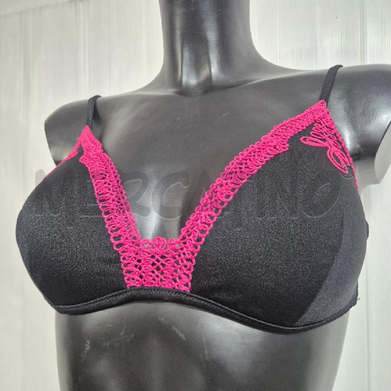 COSTUME DONNA PIN UP NERO FUCSIA | Mercatino dell'Usato Cervia 2