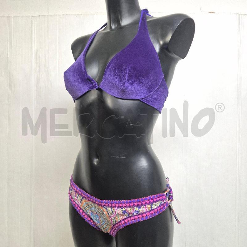 COSTUME DONNA TEZUK VIOLA+VELLUTO 2PZ | Mercatino dell'Usato Cervia 3