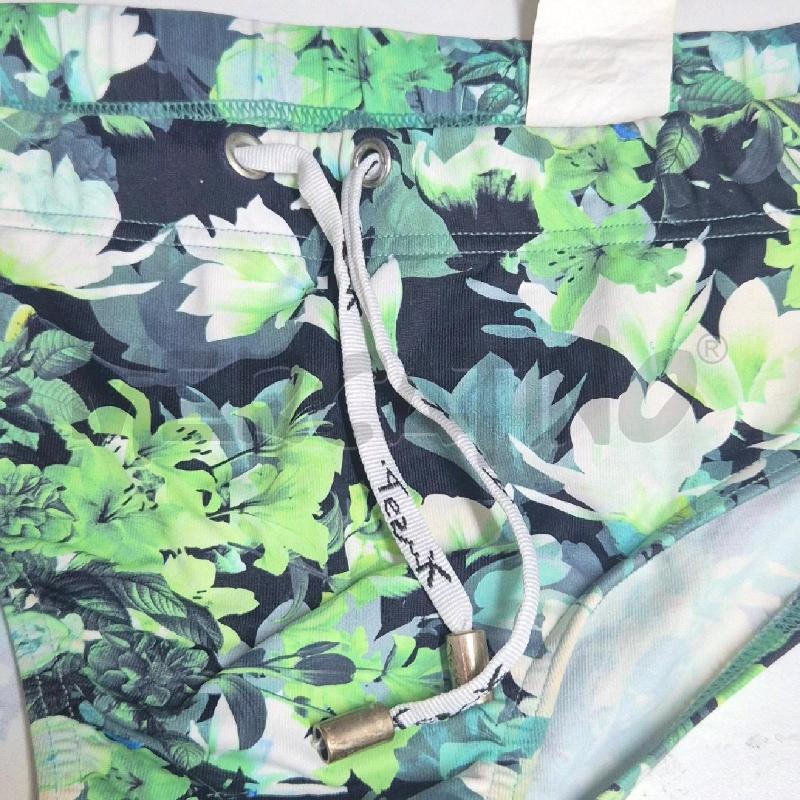 COSTUME UOMO TEZUK VERDE NERO FIORI | Mercatino dell'Usato Cervia 4
