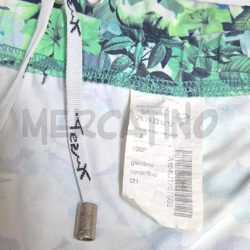 COSTUME UOMO TEZUK VERDE NERO FIORI | Mercatino dell'Usato Cervia 5