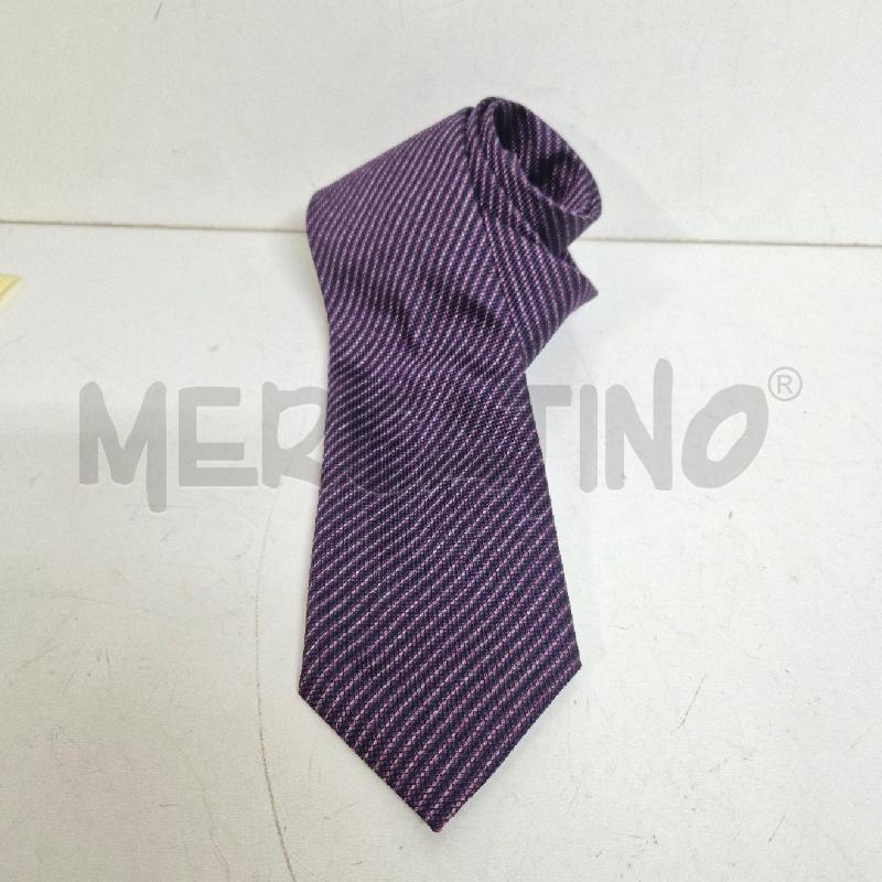 CRAVATTA HARMONT&BLAINE BLU RIGHE ROSA BORDEAUX | Mercatino dell'Usato Cervia 2