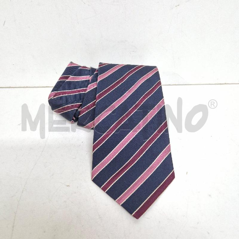 CRAVATTA HARMONT&BLAINE BLU RIGHE VIOLA | Mercatino dell'Usato Cervia 1