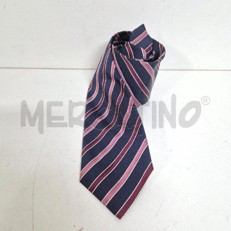 CRAVATTA HARMONT&BLAINE BLU RIGHE VIOLA | Mercatino dell'Usato Cervia 2
