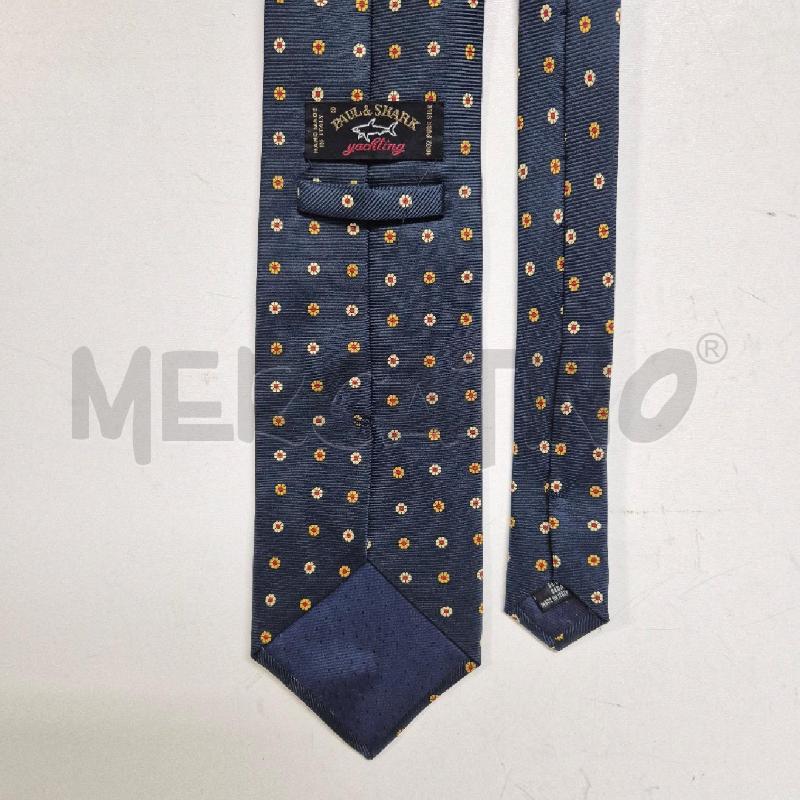 CRAVATTA PAUL&SHARK BLU MARGHERITE | Mercatino dell'Usato Cervia 4