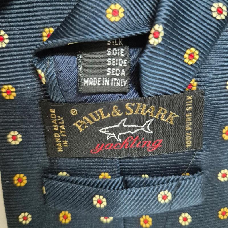 CRAVATTA PAUL&SHARK BLU MARGHERITE | Mercatino dell'Usato Cervia 5