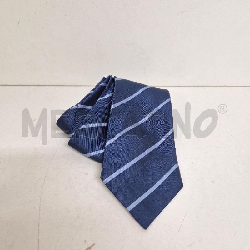 CRAVATTA PAUL&SHARK BLU RIGHE AZZURRE | Mercatino dell'Usato Cervia 2