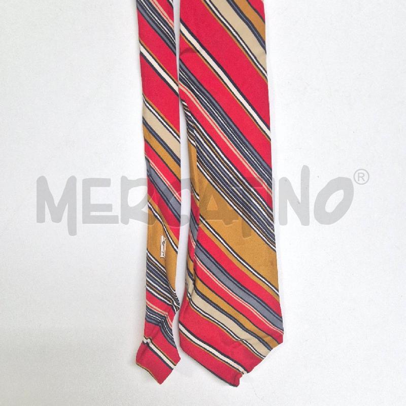 CRAVATTA  YVES SAINT LAURENT RIGHE SETA | Mercatino dell'Usato Cervia 3
