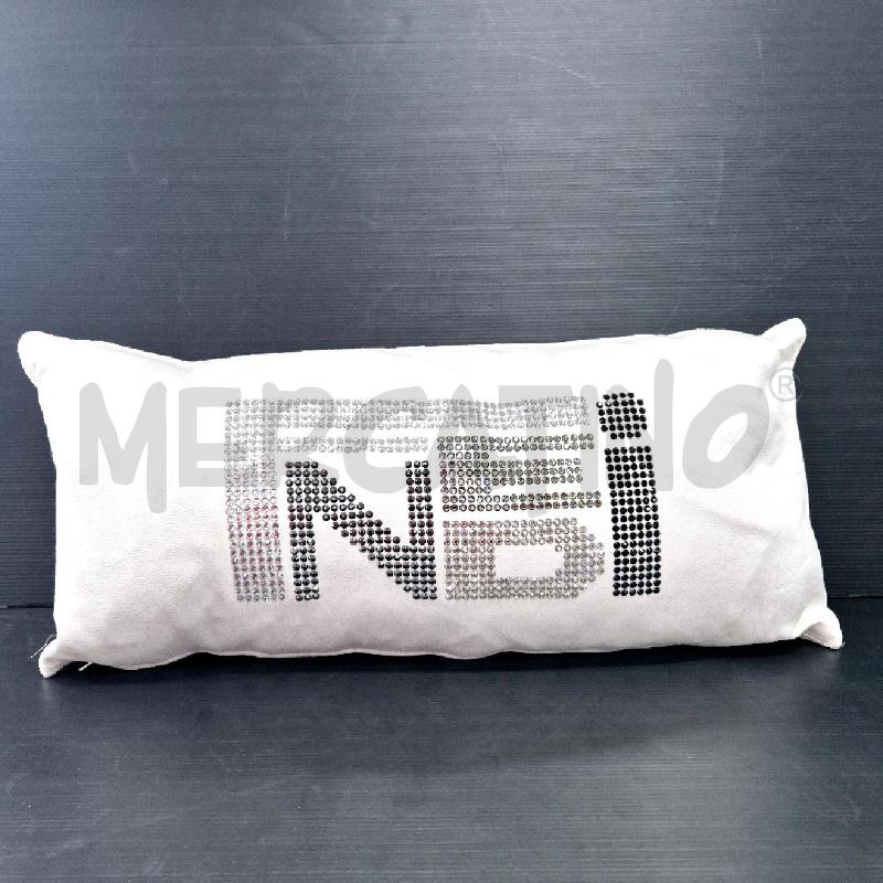 CUSCINO BIANCO FENDI STRASS MODELLO RENE | Mercatino dell'Usato Cervia 1
