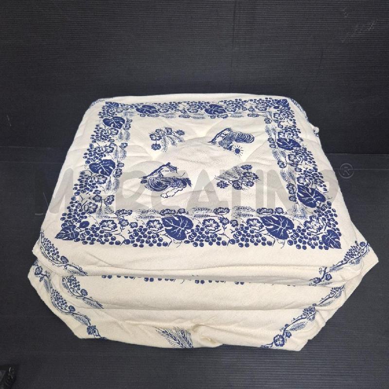 CUSCINO X4 BIANCHI BLU STAMPA ROMAGNOLA | Mercatino dell'Usato Cervia 2