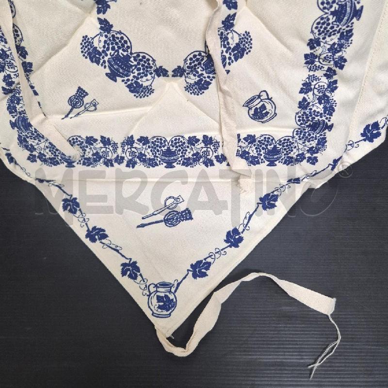 CUSCINO X4 BIANCHI BLU STAMPA ROMAGNOLA | Mercatino dell'Usato Cervia 4