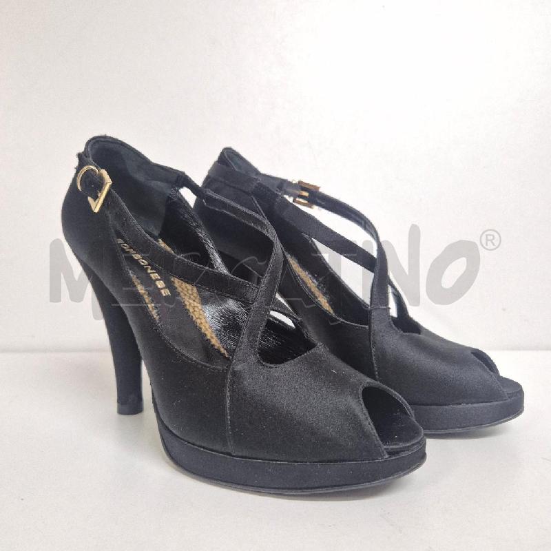 DECOLLETE BORBONESE NERO RASO | Mercatino dell'Usato Cervia 2