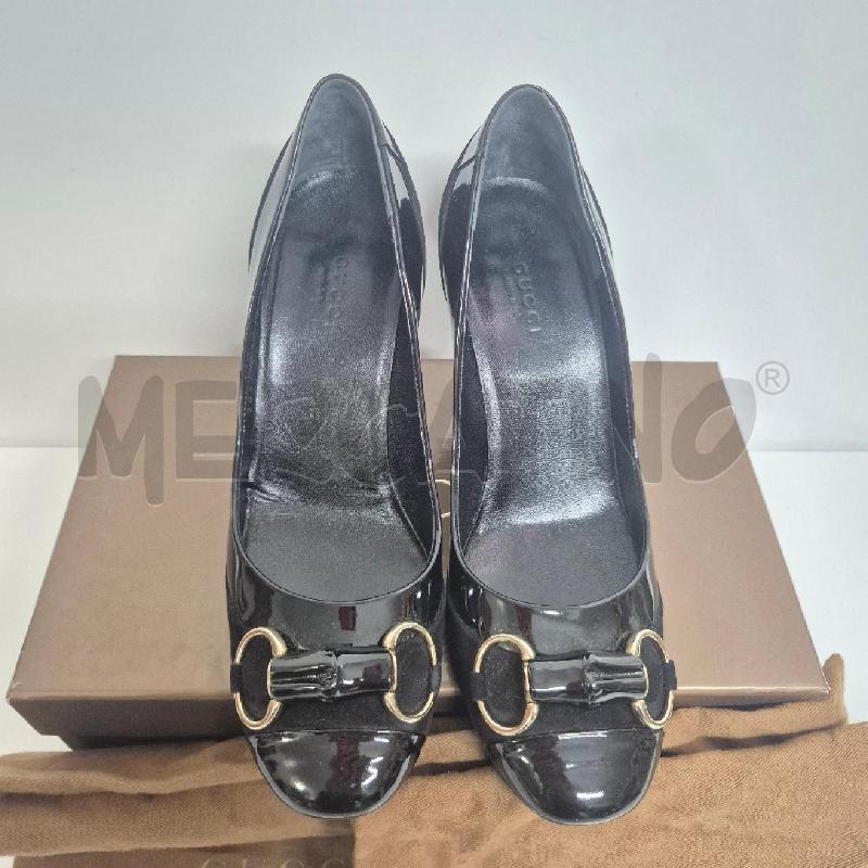 DECOLLETE GUCCI NERA VERNICE  | Mercatino dell'Usato Cervia 2