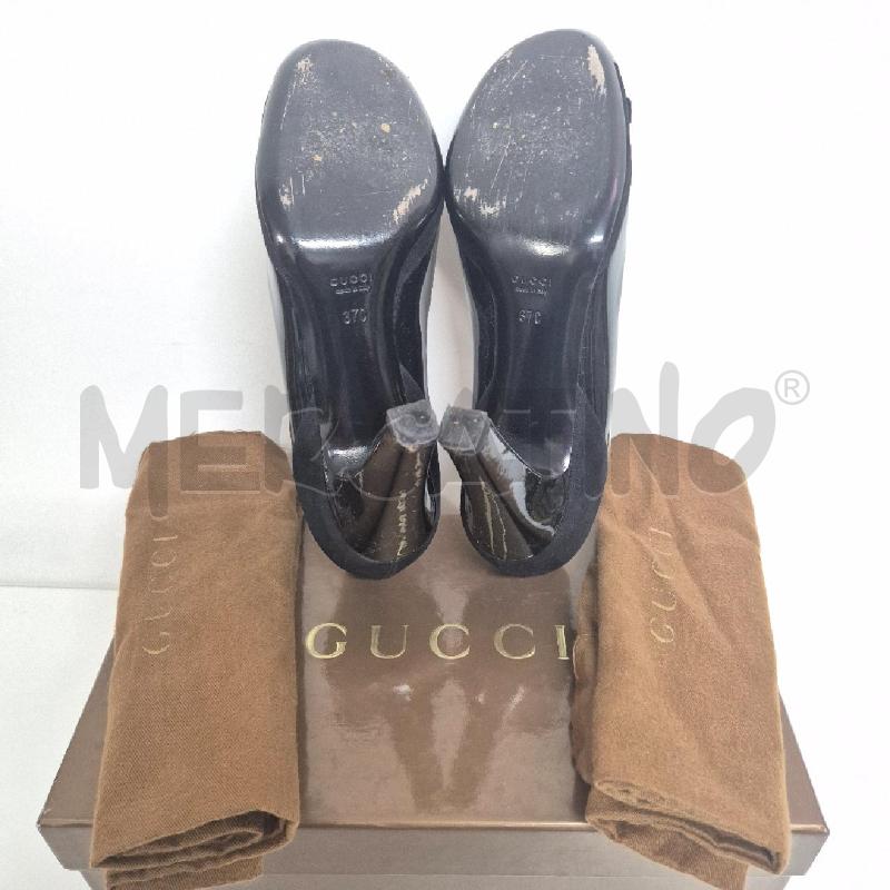 DECOLLETE GUCCI NERA VERNICE  | Mercatino dell'Usato Cervia 5