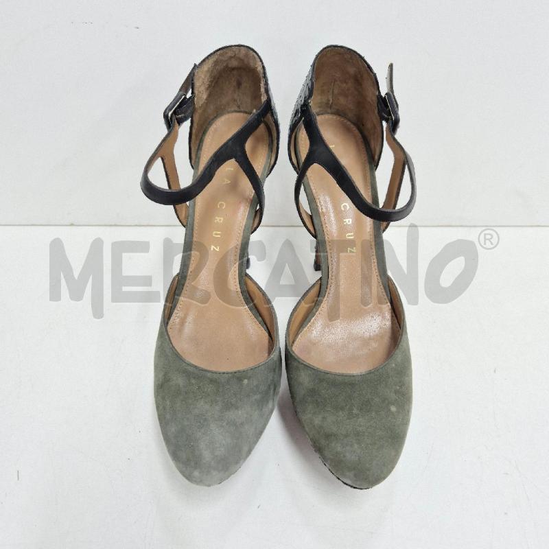 DECOLLETE LOLA CRUZ VERDE E RETTILE | Mercatino dell'Usato Cervia 2