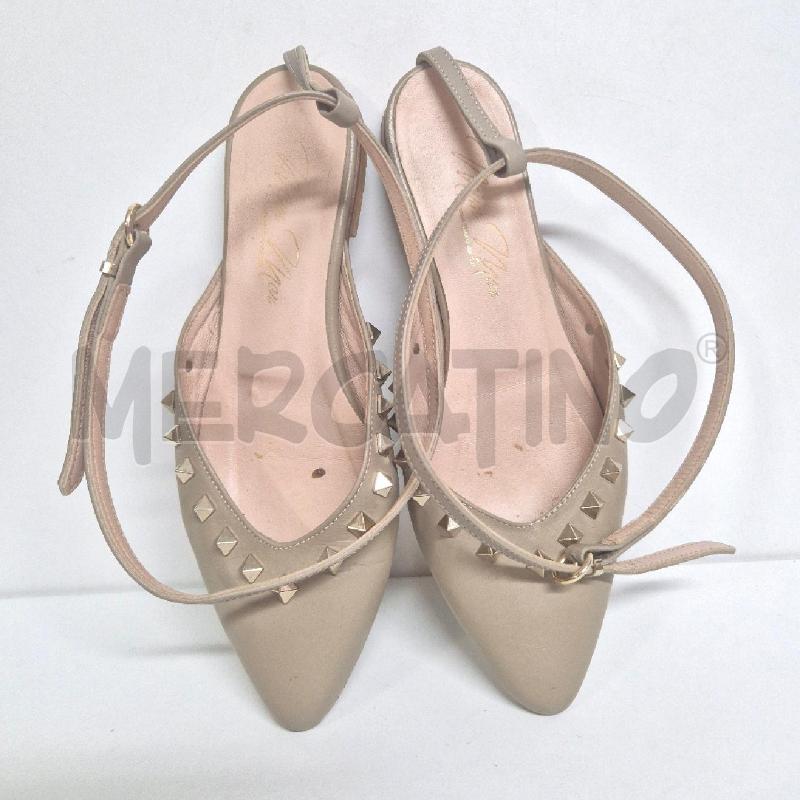 DECOLLETE MIM MAR BEIGE BORCHIE | Mercatino dell'Usato Cervia 2